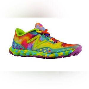 Tie-dye New Balance w/ Vibram soles.